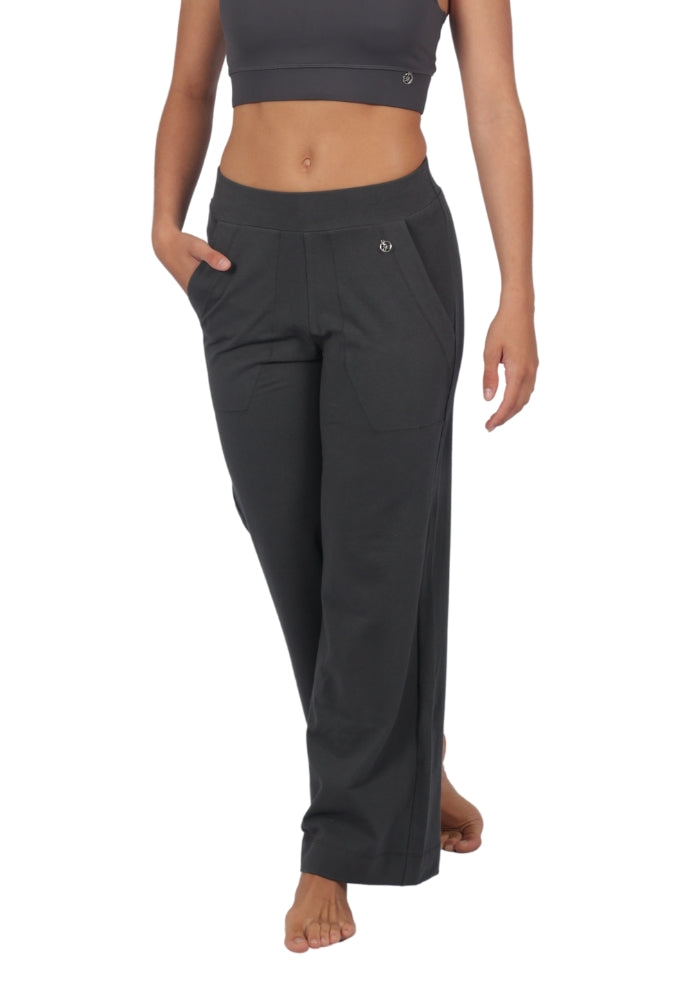 The KAYA Wide Leg Pocket Track Pants