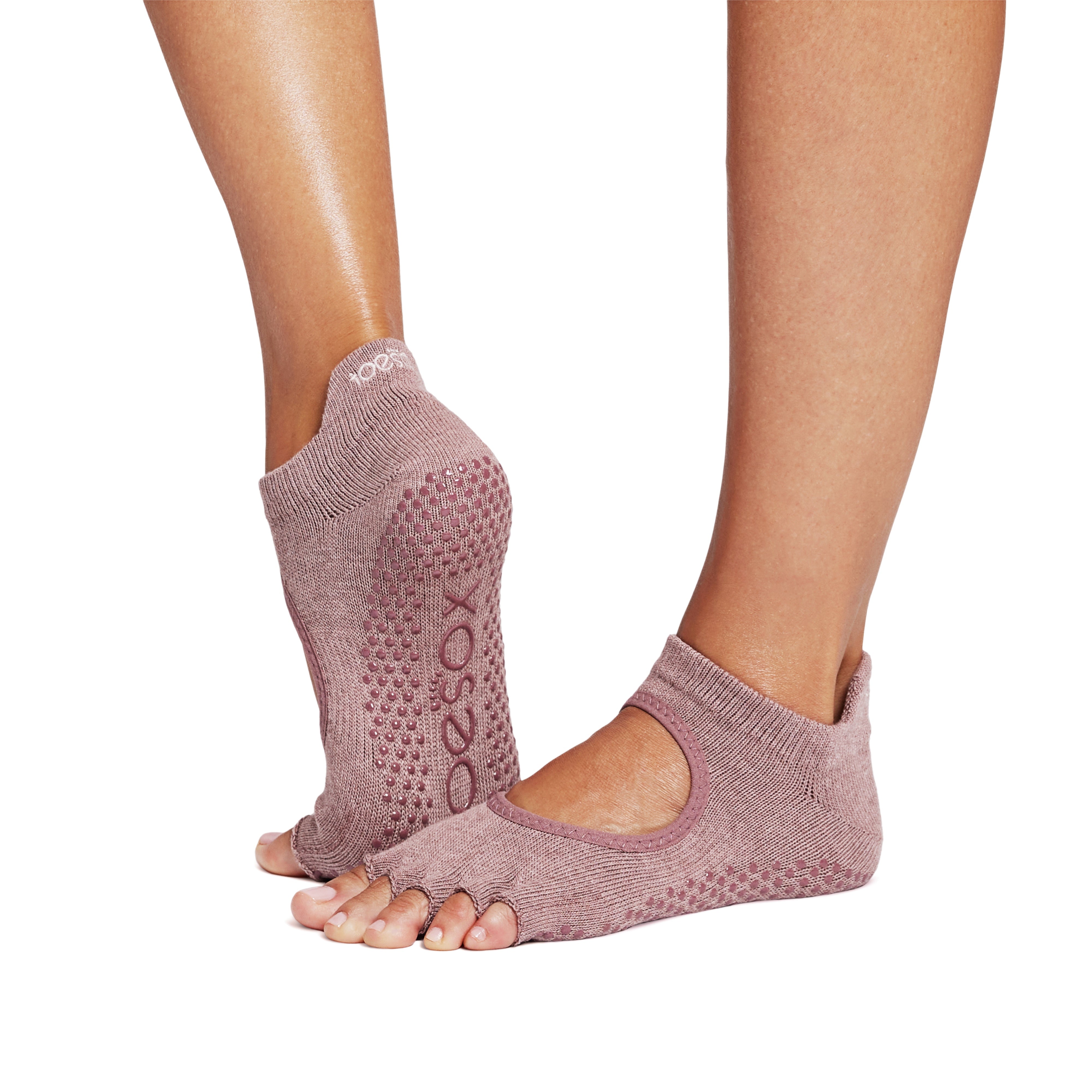 TOE SOX Half Toe Bellarina Grip Socks