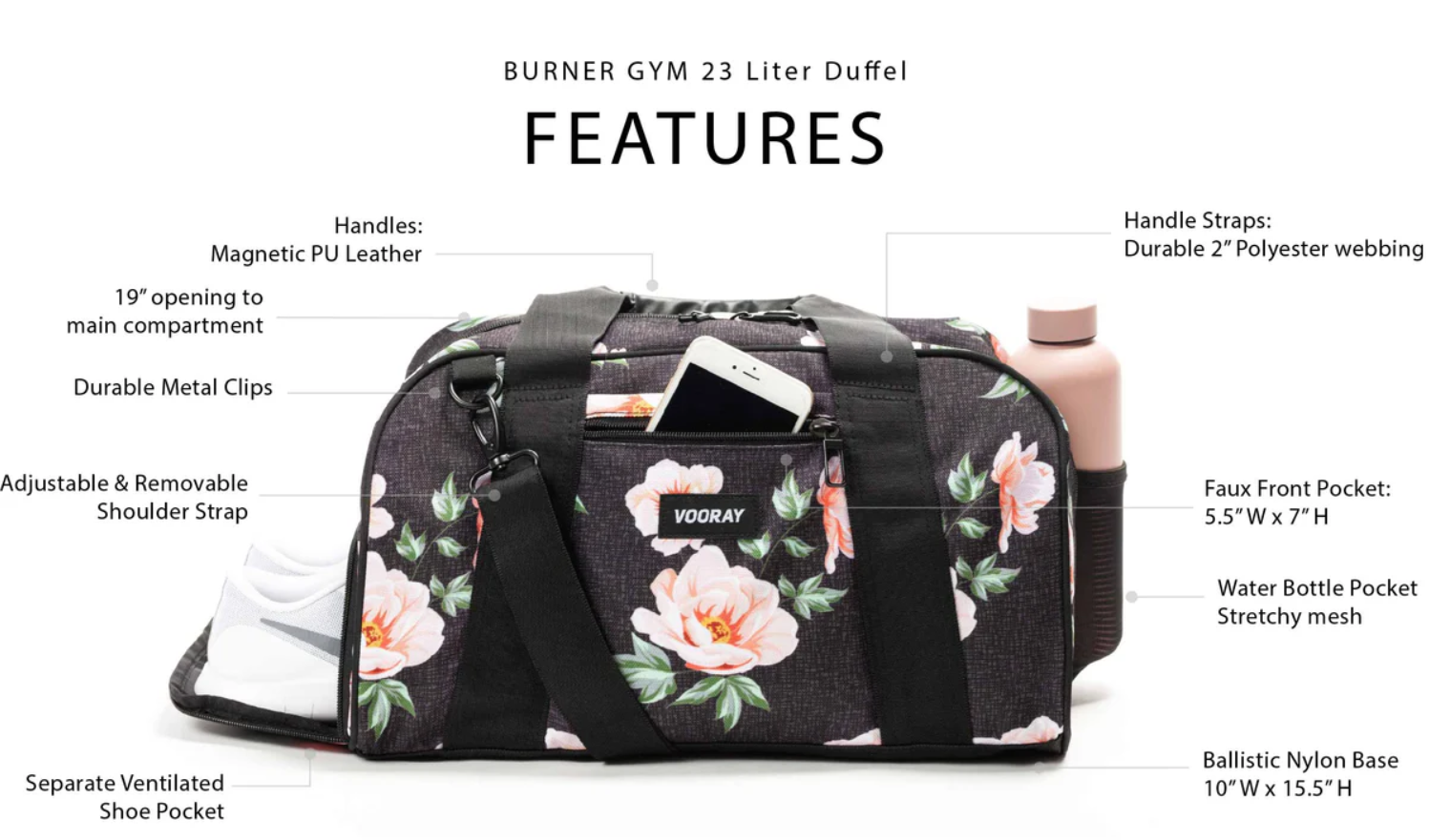 VOORAY Burner Gym Duffel
